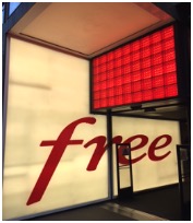 Free Mobileの店舗