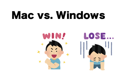 MacとWindows 十番勝負