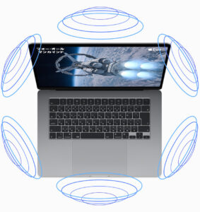 MacBookのサウンドシステム