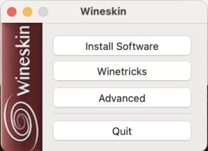 Wineskinのインストーラー