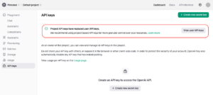 ChatGPT API 